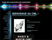 Tablet Screenshot of cml.ch