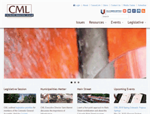 Tablet Screenshot of cml.org